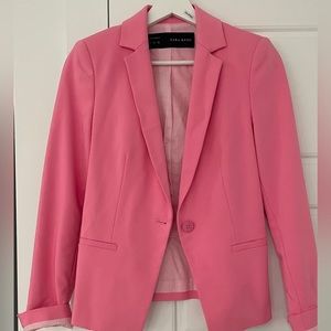 Pink Zara blazer
